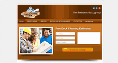 Desktop Screenshot of deckcleaningsandiego.com